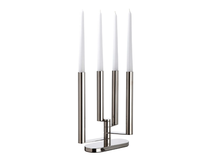 DOMUS - Stainless steel candle holder _ sambonet