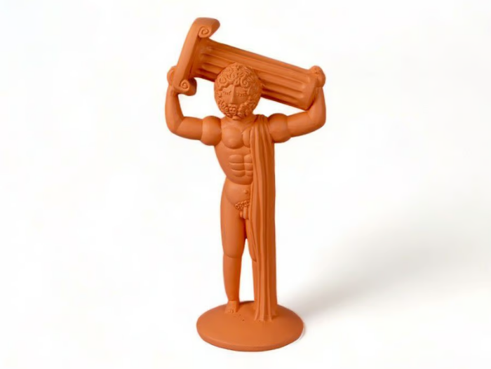 TERRACOTTA ERCULE - Terracotta sculpture _ seletti