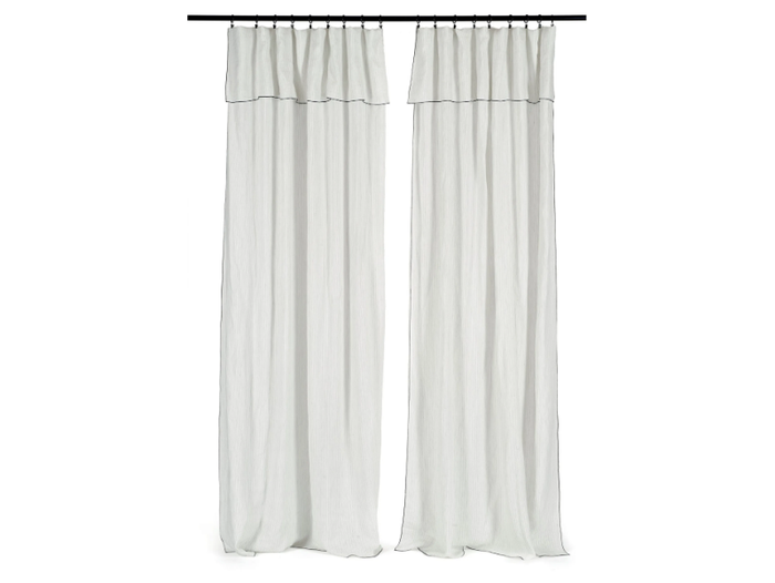 MADELEINE - Solid-color linen curtain _ Élitis