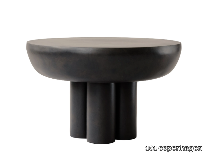 CROWN - Low round fiber cement coffee table _ 101 copenhagen