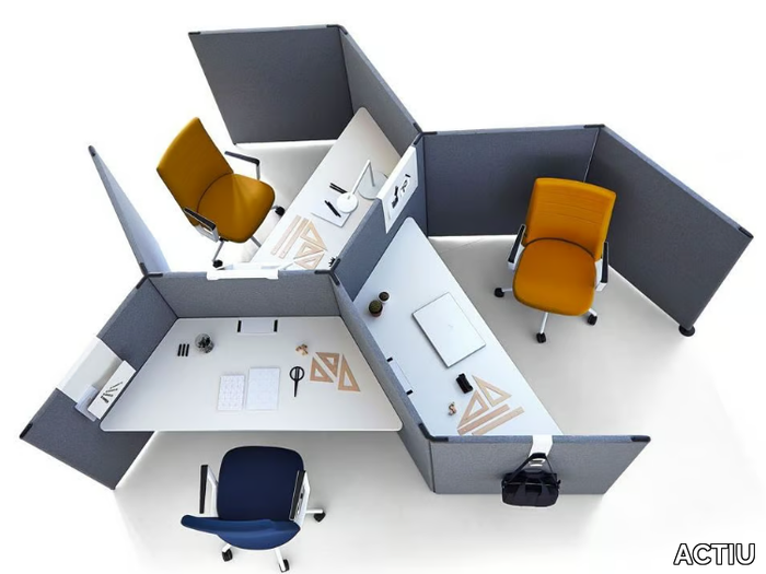 LINK - Sound absorbing office screen _ ACTIU