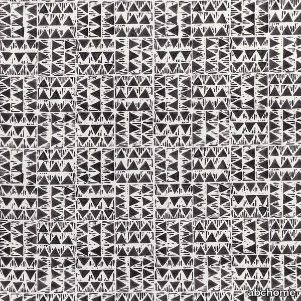 Smoke Triangle Printed Fabric