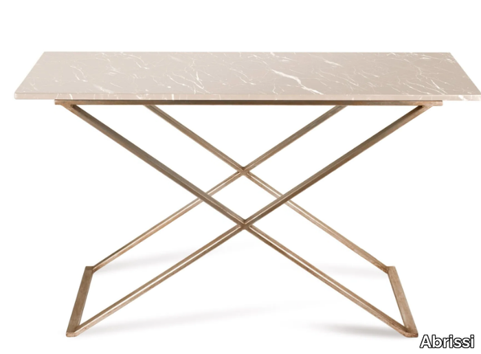 CONSOLE 11109 - Rectangular marble console table _ Abrissi