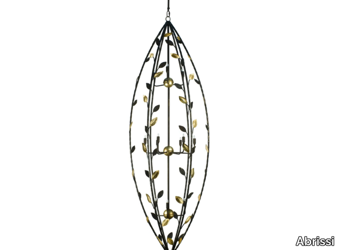 FOLIAGE 3 LEVEL - Metal pendant lamp _ Abrissi