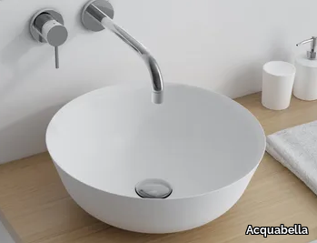 LEVI XL - Countertop round Dolotek© washbasin _ Acquabella