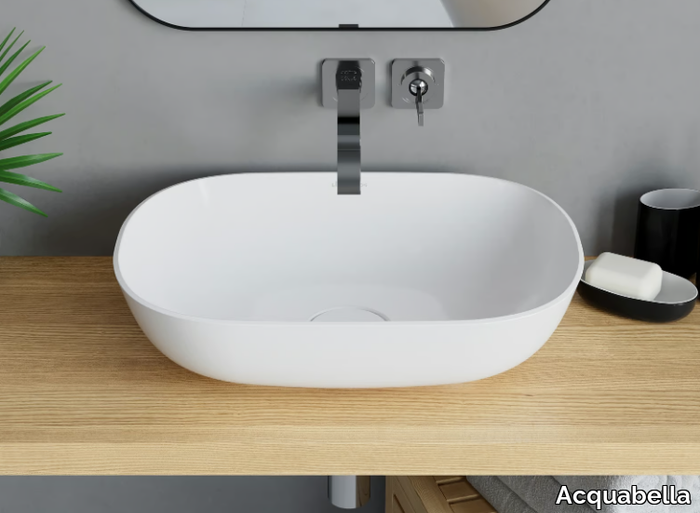 VARS XL - Countertop rectangular Dolotek© washbasin _ Acquabella