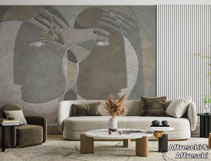 INNERLINE IL104 - Plaster backing wallpaper _ Affreschi & Affreschi