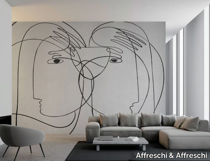 INNERLINE IL106 - Plaster backing wallpaper _ Affreschi & Affreschi