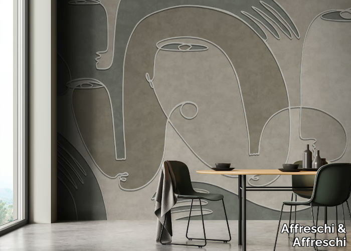 INNERLINE IL310 - Plaster backing wallpaper _ Affreschi & Affreschi