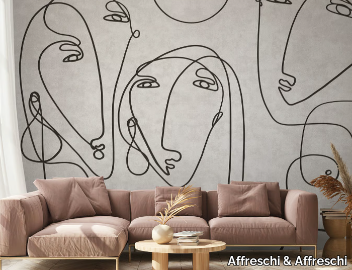 INNERLINE IL401 - Plaster backing wallpaper _ Affreschi & Affreschi