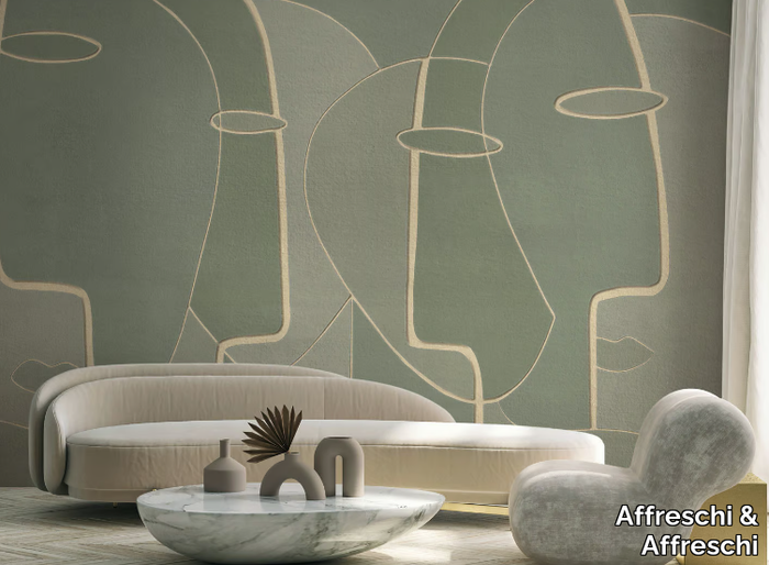 INNERLINE IL602 - Plaster backing wallpaper _ Affreschi & Affreschi