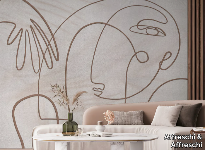 INNERLINE IL705 - Plaster backing wallpaper _ Affreschi & Affreschi