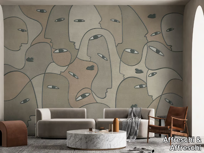 INNERLINE IL803 - Plaster backing wallpaper _ Affreschi & Affreschi