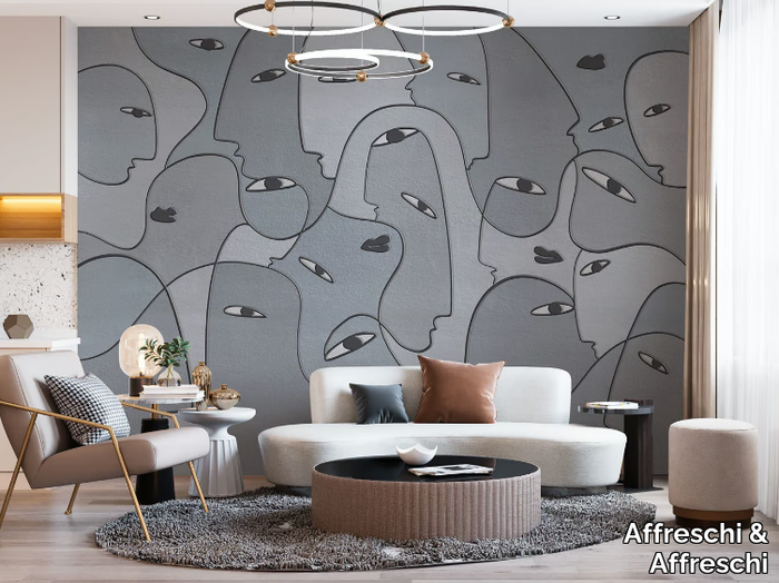 INNERLINE IL804 - Plaster backing wallpaper _ Affreschi & Affreschi