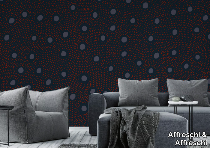 SEASON 1 KW0102B - Dotted Ecological Plaster backing wallpaper _ Affreschi & Affreschi