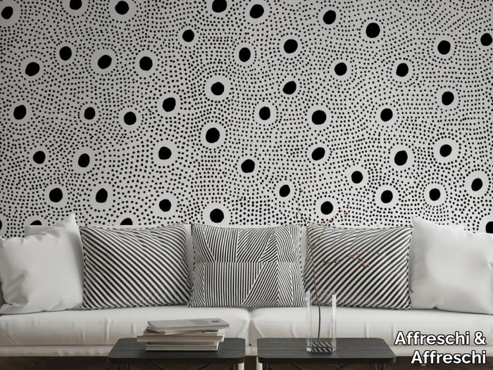 SEASON 1 KW0102F - Dotted Ecological Plaster backing wallpaper _ Affreschi & Affreschi