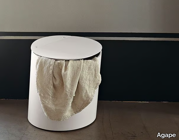 BASKET - Multi-layer wood laundry container _ Agape