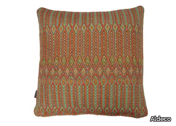 BLISS COMPORTA Surf Club Orange - Square motif cushion _ Aldeco