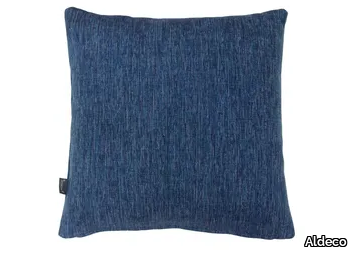 SAL Denim Blue - Solid-color square cushion _ Aldeco