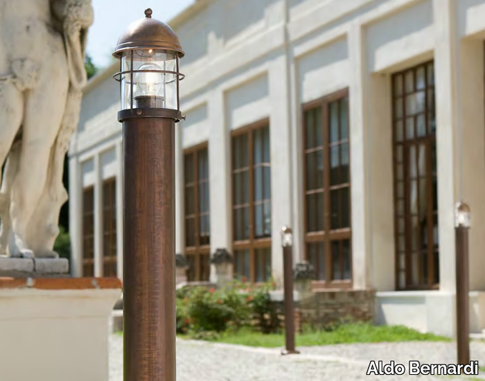 ATTILA - Metal bollard light for Public Areas _ Aldo Bernardi