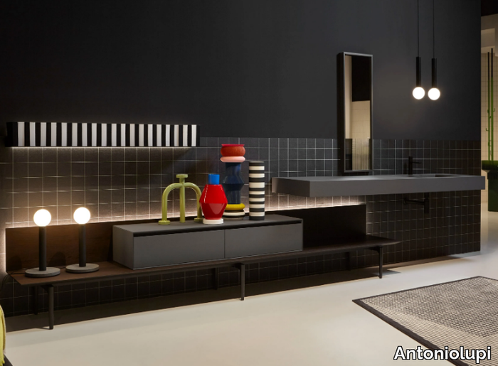 ALA - Floor-standing sectional vanity unit with drawers _ Antoniolupi
