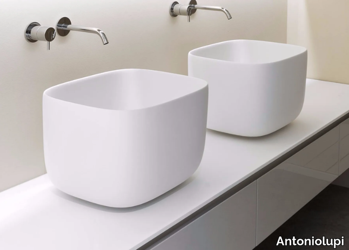 POGGIO - Countertop Flumood® washbasin _ Antoniolupi