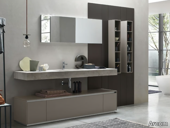 ESCAPE - COMPOSITION 34 - Bathroom furniture set _ Arcom