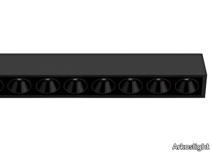 BLACK FOSTER SURFACE 15 - LED multiple aluminium spotlight _ Arkoslight