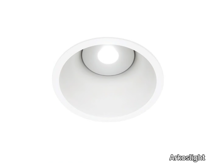 LEX MINI - Recessed LED round aluminium spotlight _ Arkoslight