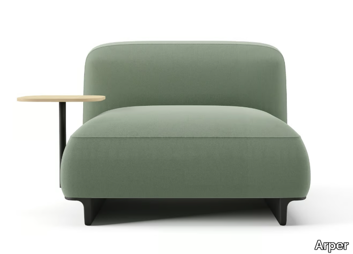 RALIK - Fabric armchair _ Arper