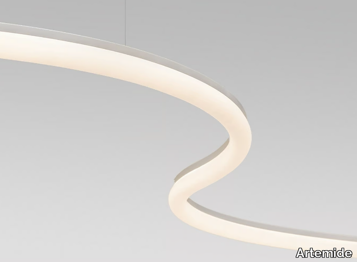 LA LINEA - Silicone wall lamp / ceiling lamp _ Artemide