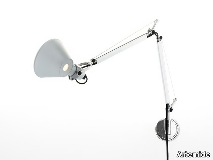 TOLOMEO MICRO - Adjustable aluminium wall lamp _ Artemide