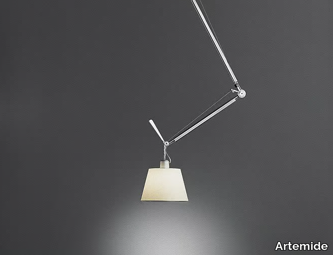 TOLOMEO DECENTRATA - Dimmable swivel pendant lamp _ Artemide