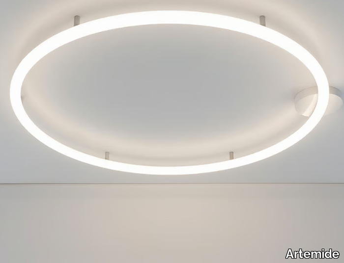 ALPHABET OF LIGHT CIRCULAR - Methacrylate wall lamp / ceiling lamp _ Artemide