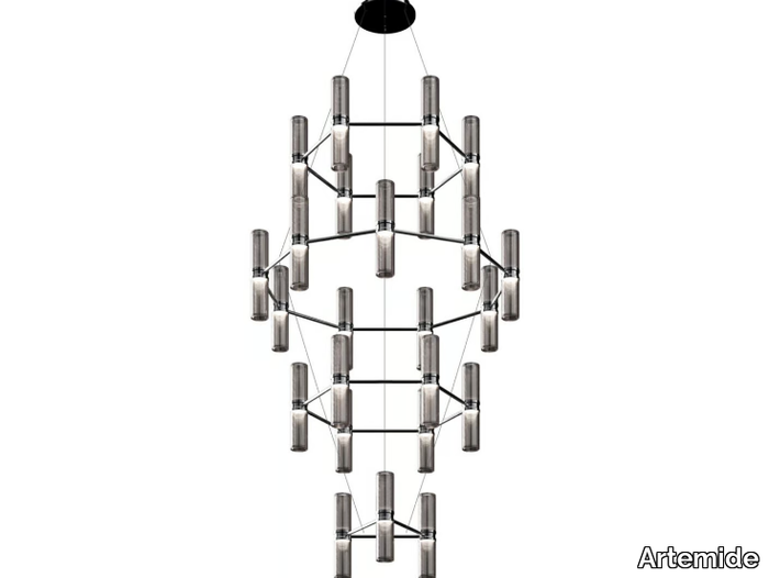 ZEPHYR - Contemporary style LED chandelier _ Artemide