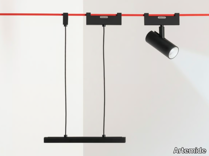 FUNIVIA - Metal track-Light _ Artemide