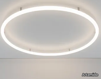 ALPHABET OF LIGHT CIRCULAR - Semi-recessed wall lamp / ceiling lamp _ Artemide