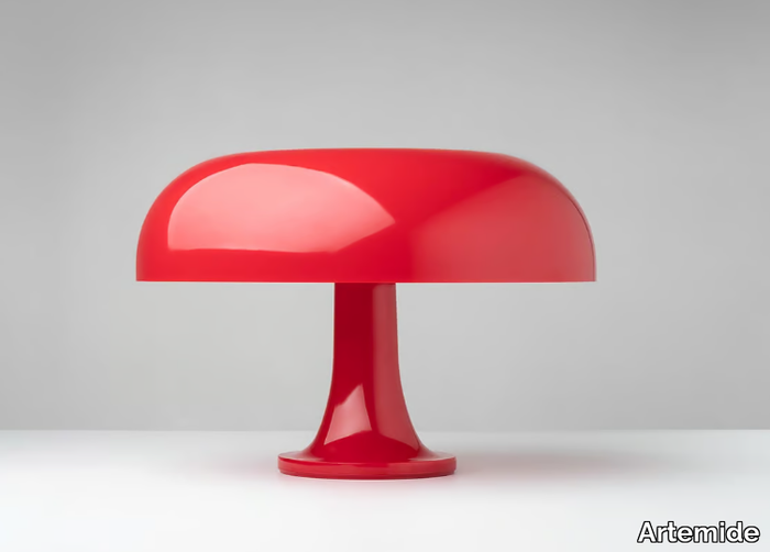 NESSINO RED - LED polycarbonate table lamp _ Artemide