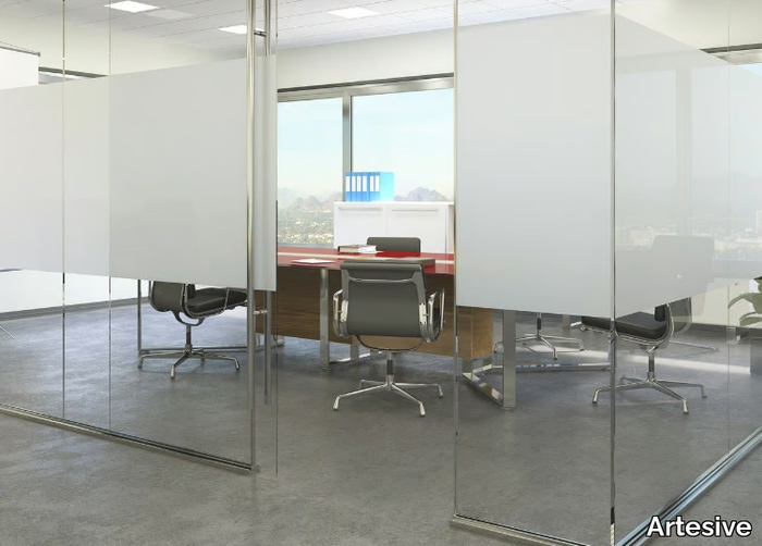 MATT PLUS - Adhesive decorative window film _ Artesive