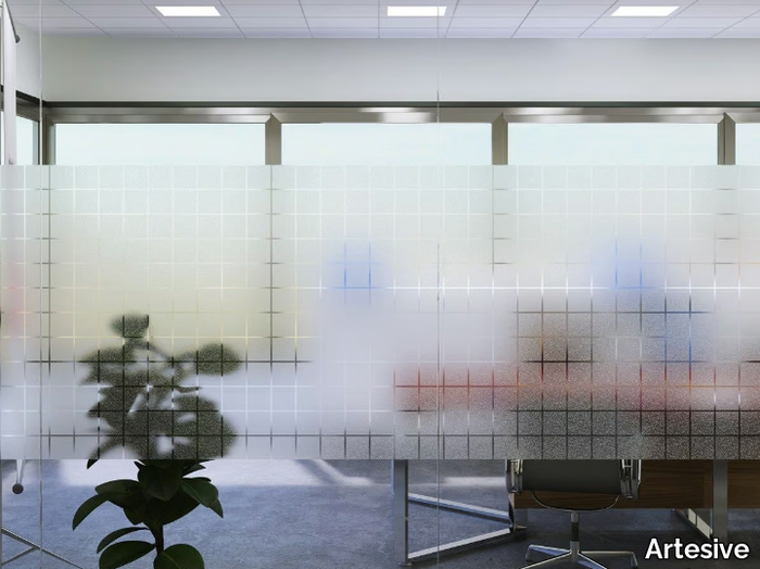 SQUARE - Adhesive decorative window film _ Artesive