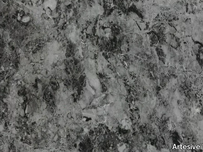 Grey Alps Marble Matt - Adhesive PVC furniture foil with marble effect _ Artesive