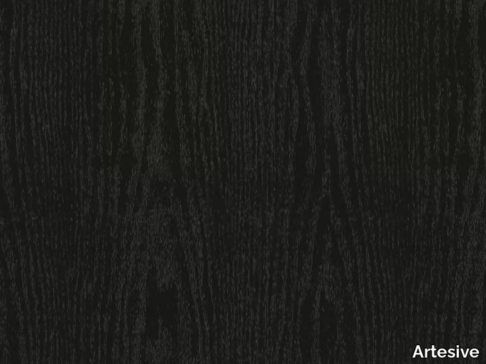 BLACK OAK OPAQUE - Self adhesive plastic furniture foil with wood effect _ Artesive