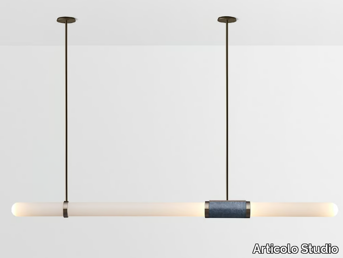 SCANDAL LONG - LED dimmable pendant lamp _ Articolo Studio