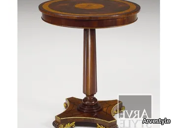 VIENNA - Round solid wood coffee table _ Arvestyle