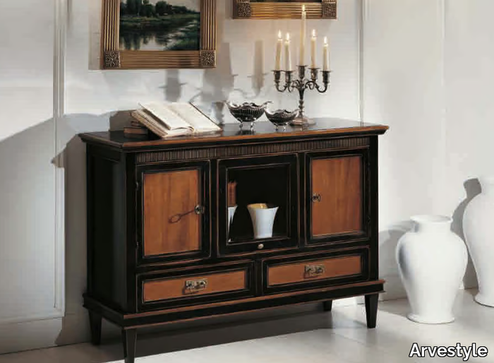 MARTA - Solid wood sideboard with doors _ Arvestyle