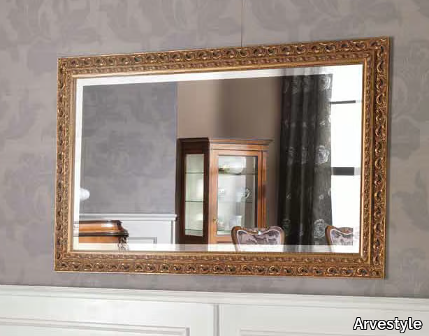 HENRY - Rectangular wall-mounted framed mirror _ Arvestyle