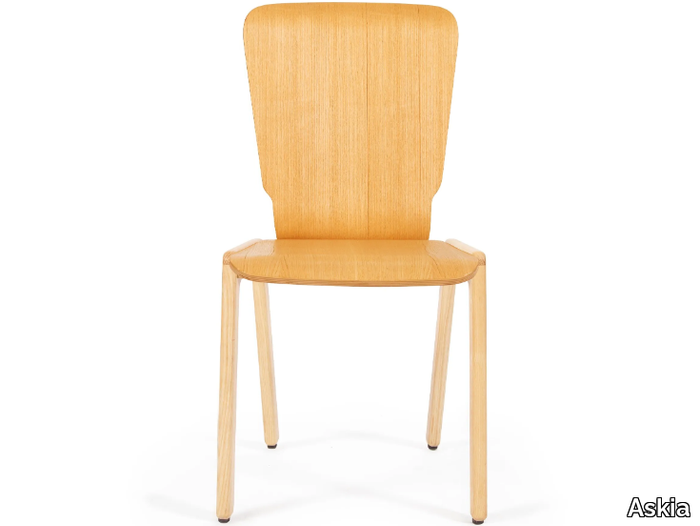 TIPRO - Stackable oak chair _ Askia