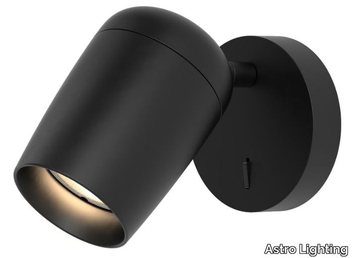KOTO SINGLE SWITCHED - Wall-mounted adjustable LED aluminium spotlight _ Astro Lighting