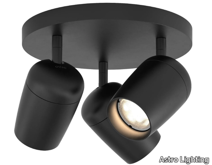 KOTO TRIPLE ROUND - Multiple ceiling LED aluminium spotlight _ Astro Lighting