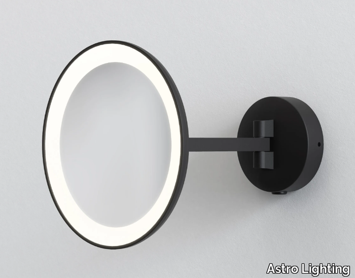 MASCALI ROUND - Wall-mounted shaving mirror with integrated lighting _ Astro Lighting